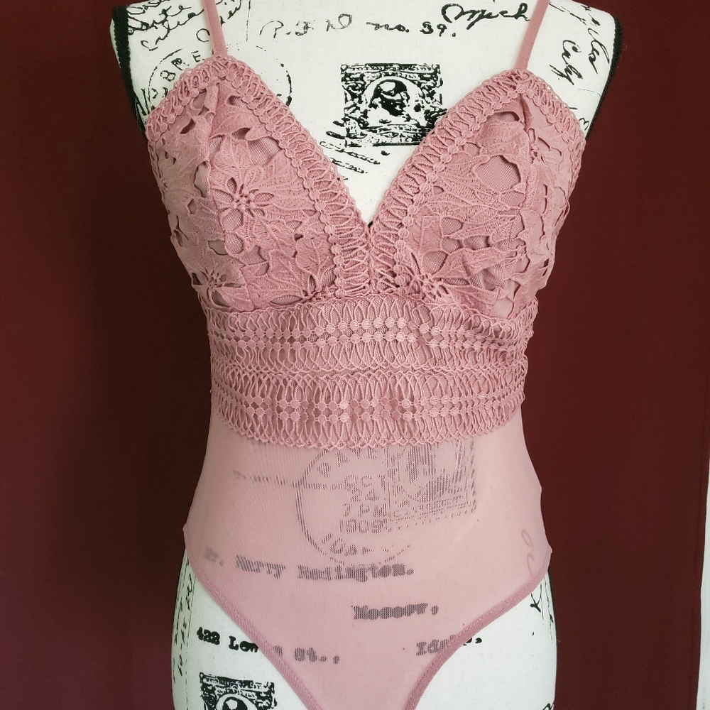Pink Bodysuit